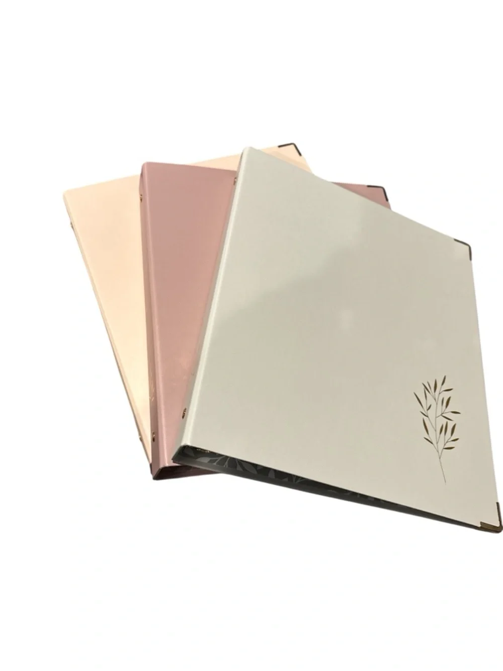 Pastel Decorative 3-Ring Binders - Set of 3 - Picture 2 of 4